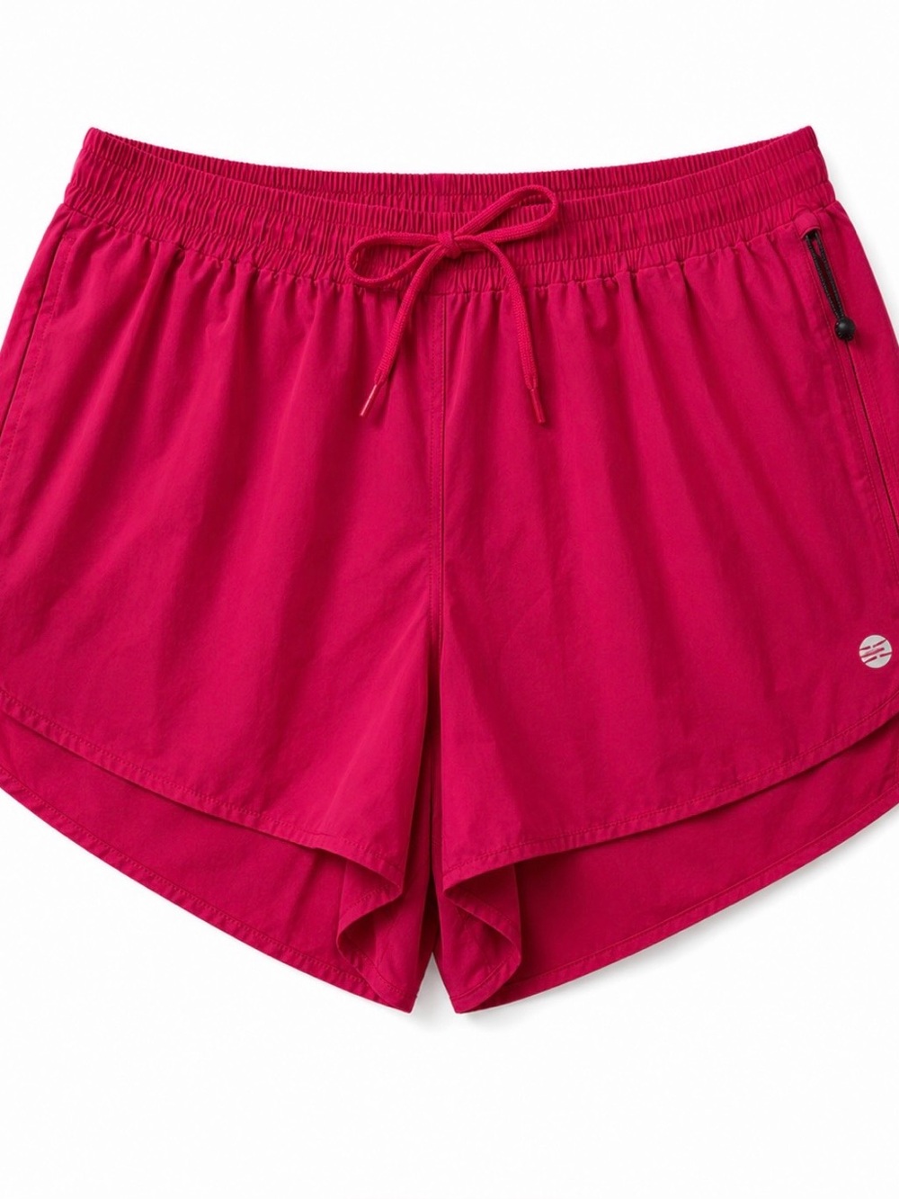 RBX Women's Fuxia color Athletic Shorts with Drawstring